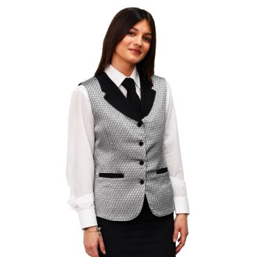 Gilet donna cameriera sala lavoro gelateria pasticceria bar 