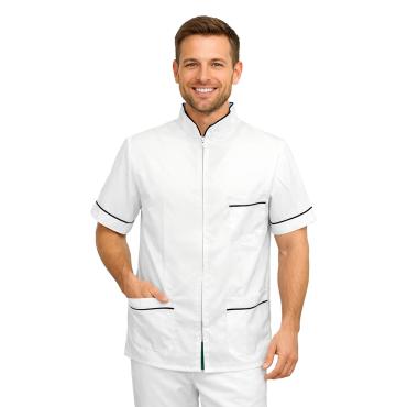 Coat jacket tunic chef cook barber hairdresser coiffeur beau