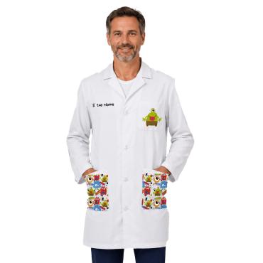 Camice uomo pediatra clownterapy veterinario bambini abbigli