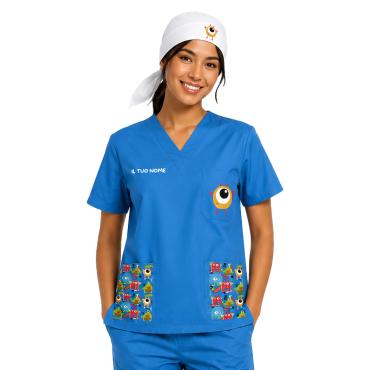 Divisa completo oss casacca scollo a v con pantalone e banda