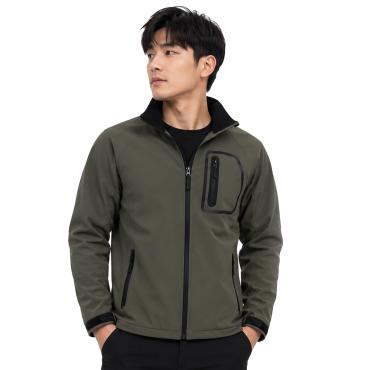 Giacca giubbino soft shell nylon imbottita invernale antiven