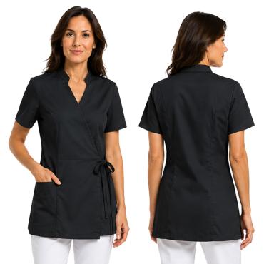 Kimono Donna Professionale Incrociato in Policotone Casacca 