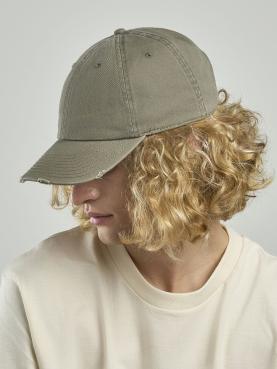 Cappellino Dad Hat Destroyed 6 Pannelli in Cotone Chino Lava