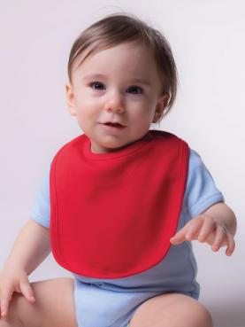 Bavaglio Neonato in Cotone con Chiusura in Velcro Personaliz