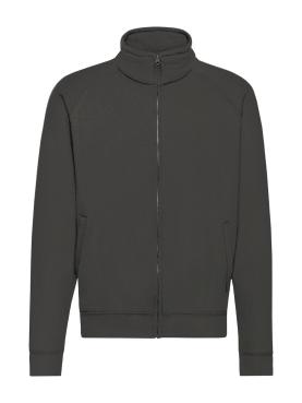Felpa personalizzabile con zip intera nascosta e maniche rag