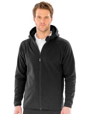 Giacca con Cappuccio in Micropile Riciclato con Zip Eco-Frie
