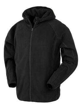 Giacca con Cappuccio in Micropile Riciclato con Zip Eco-Frie