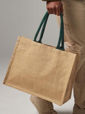 Shopper Multiuso in Juta Laminata Personalizzabile