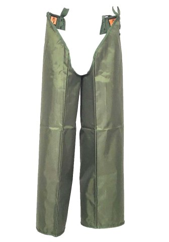 Cosciali gambali  buttero nylon impermeabili pvc colore verde caccia pesca
