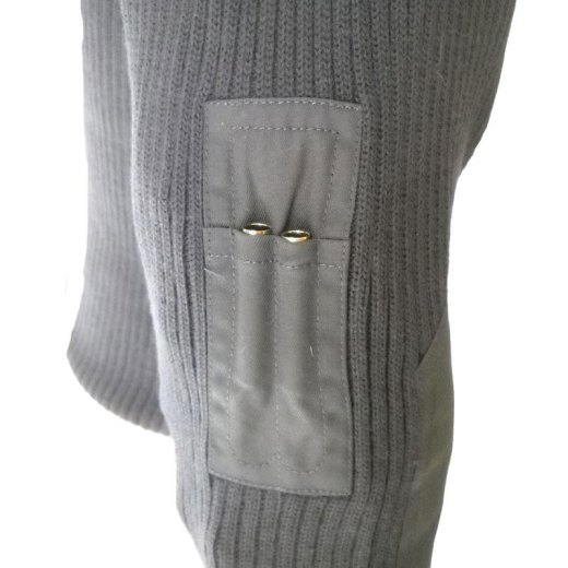 Maglione maglia pullover scollo v blu lana invernale vigilanza guardia giurata - Personalizzabile con il tuo logo