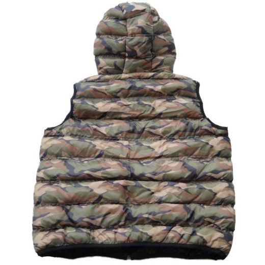Smanicato gilet piumino bomber trapuntato bambino bambina invernale imbottito - Personalizzabile con il tuo logo