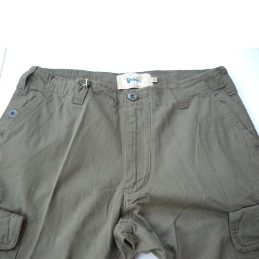 Pantalone militare mimetico verde caccia pesca estivo rip stop soft air uomo