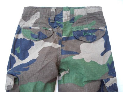 Pantalone bambino pantaloni mimetico sportivo comodo cotone tasche bimbo