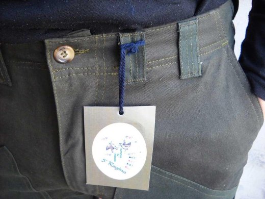Pantaloni pantalone tasche caccia verde sport montagna cerato escursioni