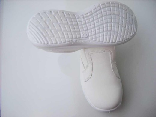 Scarpe mocassini calzature bianche antifortunistica lavoro sanitarie