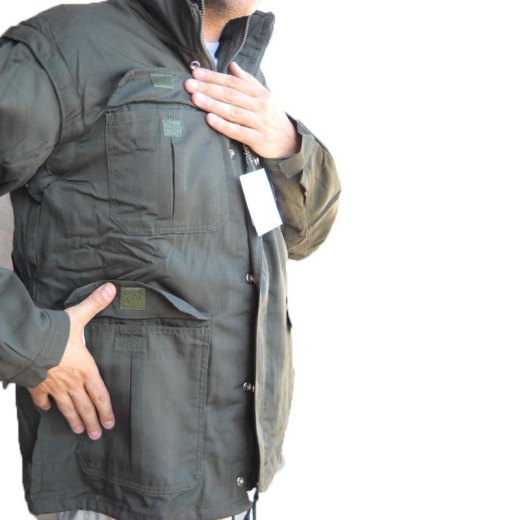 Giubbino giacca giubbotto cotone cotone caccia pesca uomo pile imbottitura
