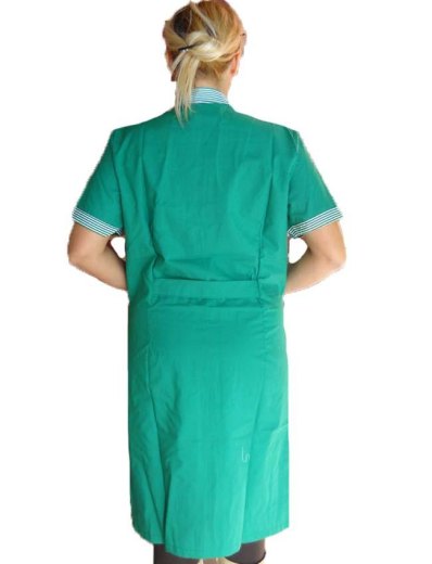 Camice donna scuola lavoro maestra domestica operaia fabbrica bottoni