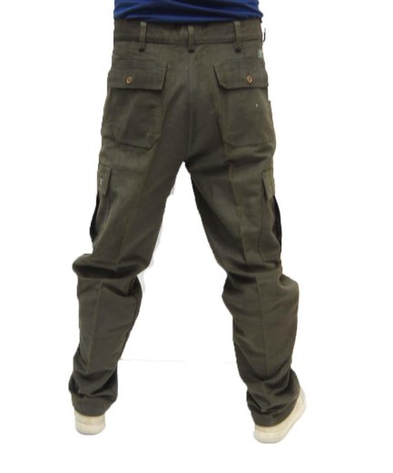 Pantalone pantaloni calzoni in pilor caccia pesca uomo sportivi fustagno cotone