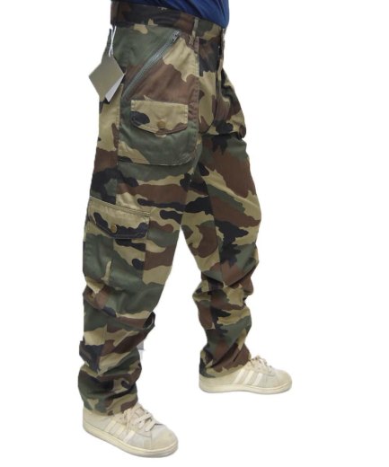 Pantalone caccia mimetico camo cargo lavoro combattimento combat militare