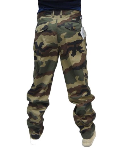 Pantalone caccia mimetico camo cargo lavoro combattimento combat militare