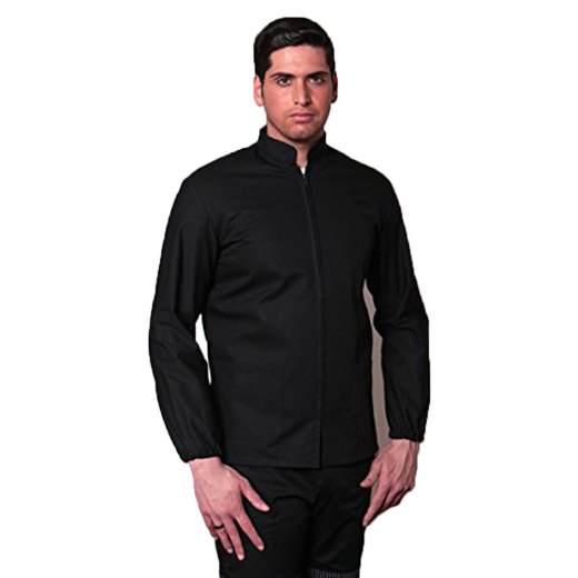 Casacca maglia zip unisex uomo donna infermiere sanitario ospedaliero lavoro - Personalizzabile con il tuo logo