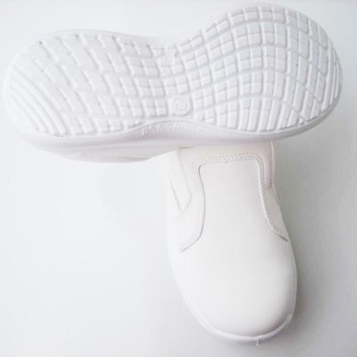 Scarpe mocassini calzature bianche antifortunistica lavoro sanitarie