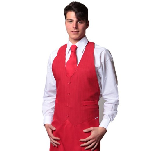 Grembiule pettorina divisa cucina ristorante gilet uomo sala pizzeria bar chef - Personalizzabile con il tuo logo