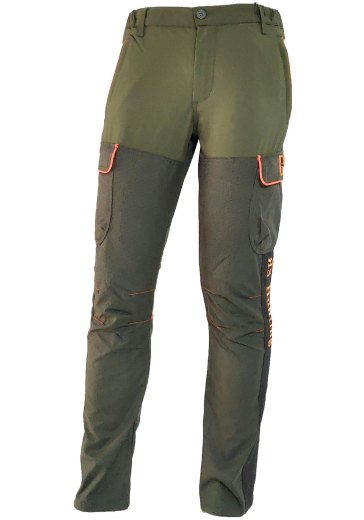Pantaloni calzoni caccia elastico rinforzi resistente uomo