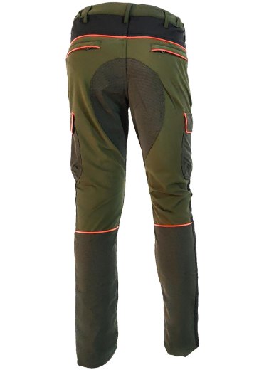 Pantaloni calzoni caccia elastico rinforzi resistente uomo