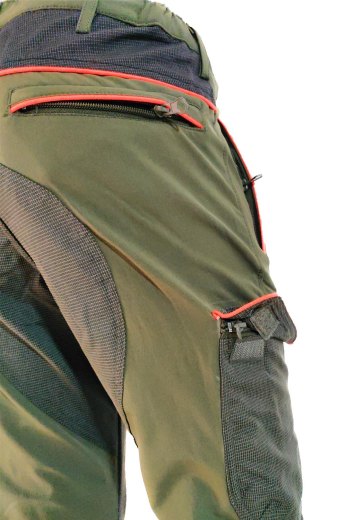 Pantaloni calzoni caccia elastico rinforzi resistente uomo