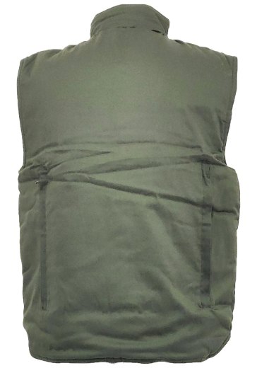 Gilet imbottito caccia cotone uomo donna invernale mimetico trapuntato - Personalizzabile con il tuo logo