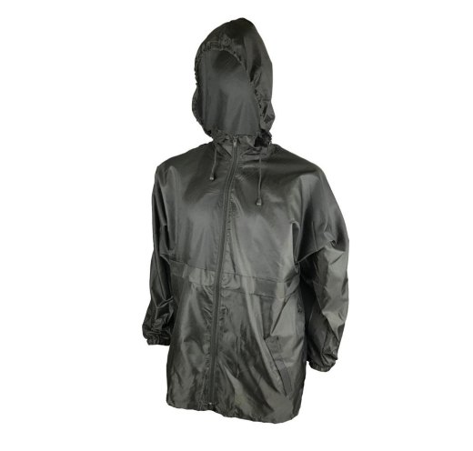 Giacca giubbino impermeabile antivento nylon antipioggia caccia moto pesca
