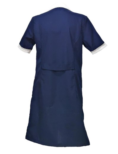 Camice grembiule donna cameriera domestica pulizie lavoro mezze maniche corte - Personalizzabile con il tuo logo