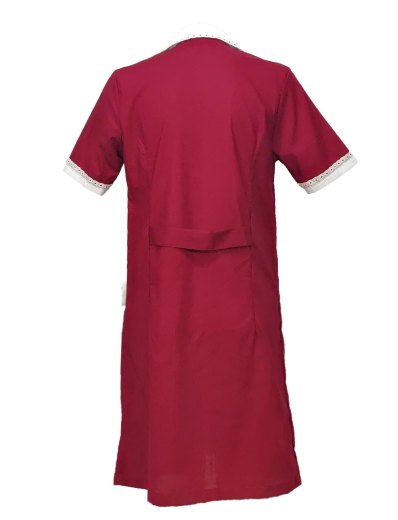 Camice grembiule donna cameriera domestica pulizie lavoro mezze maniche corte - Personalizzabile con il tuo logo