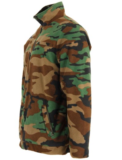 Maglia maglione caccia reversibile verde abbigliamento tecnico arancio - Personalizzabile con il tuo logo