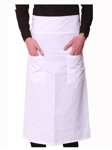 Grembiule lungo bistrot pizzeria vineria cucina tasche ristorante cameriere made in italy