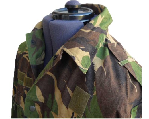 Camicia uomo invernale olandese mimetica militare pesante bottoni cotone canvas