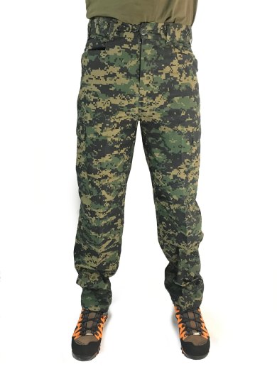 Pantalone Sport Sfoderato in cotone ripstop estivo digital tasche caccia