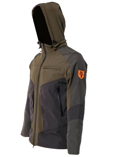 Giacca giubbino softshell caccia vento pioggia uomo abbigliamento sport - Personalizzabile con il tuo logo