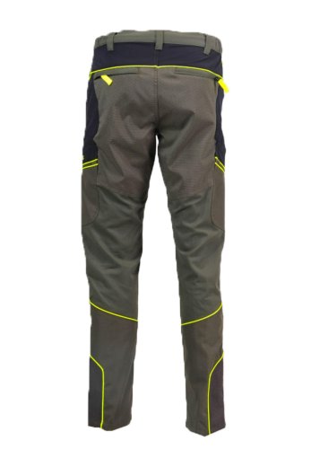 Pantalone pantaloni antistrappo elasticizzato teflon rinforzi caccia moto pesca