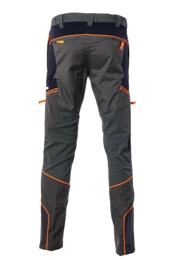 Pantalone pantaloni antistrappo elasticizzato teflon rinforzi caccia moto pesca