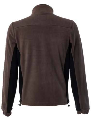 Maglione maglia Pile termico made in italy con mezza zip abbigliamento caccia