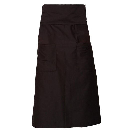 Grembiule lungo bistrot pizzeria vineria cucina tasche ristorante cameriere made in italy