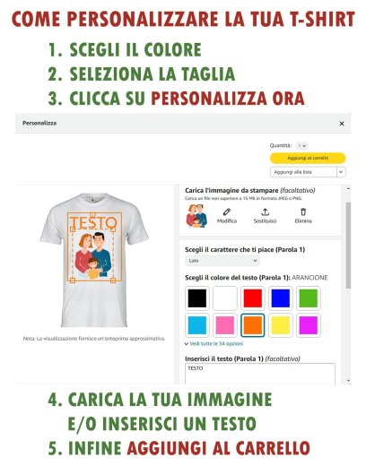 10x T-Shirt manica corta donna girocollo  cotone vari colori da XXS a 3XL STAMPA DIRETTA su tessuto o dft PERSONALIZZA CON IL TUO LOGO