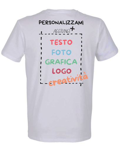 10x T-Shirt manica corta donna girocollo  cotone vari colori da XXS a 3XL STAMPA DIRETTA su tessuto o dft PERSONALIZZA CON IL TUO LOGO