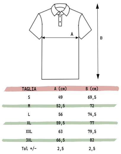 5 x Maglia polo da uomo per lavoro taglie da S a XXL vari colori