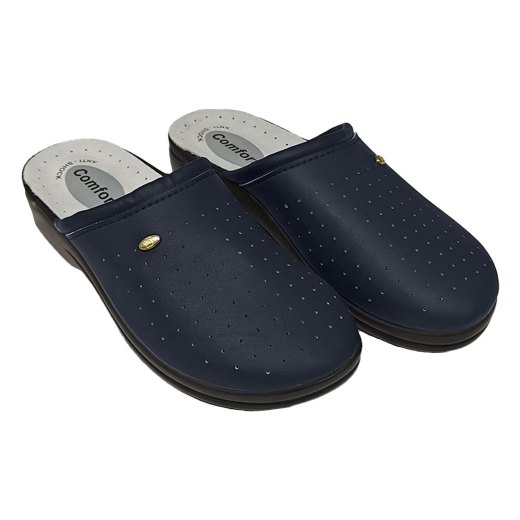 Ciabatte pantofole sanitarie donna suola zoccoli antiscivolo sabot pelle morbide vari colori