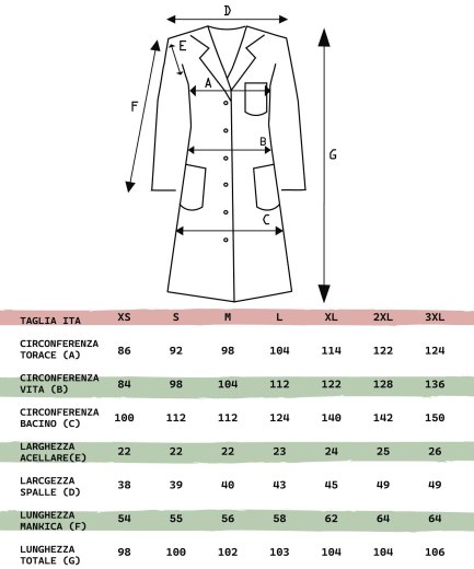 kit da 2 Camice bianco donna dottore medico erboristeria farmacia sanitario bottoni automatici - Personalizzabile con il tuo logo