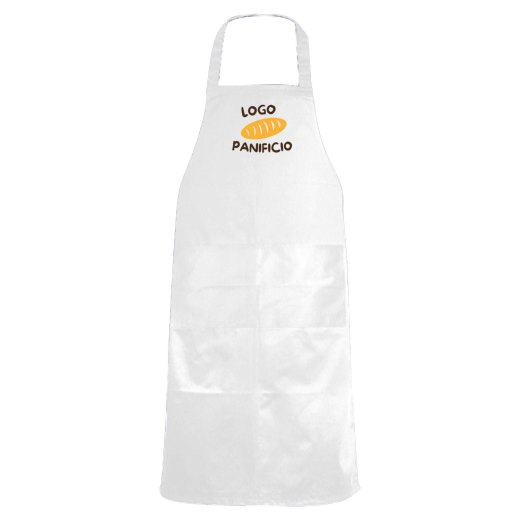 Completo uomo per Panetteria lavoro Bancone con camice casacca Pantalone e Grembiule Personalizzabile con logo e nome