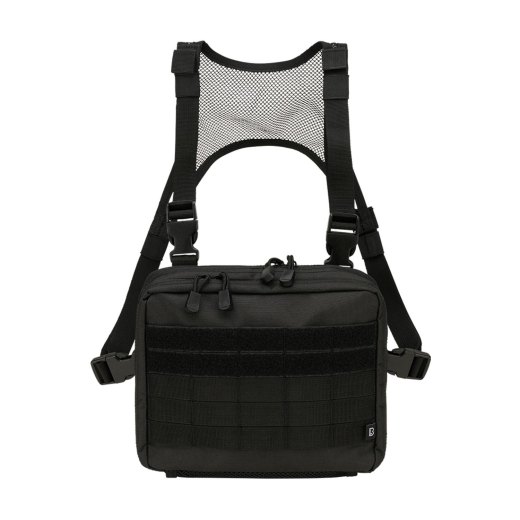 Marsupio borsa contenitore al petto cerniere rete protettiva caccia sport outdoor
